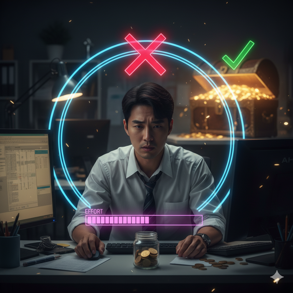 열심히 일하는 사람