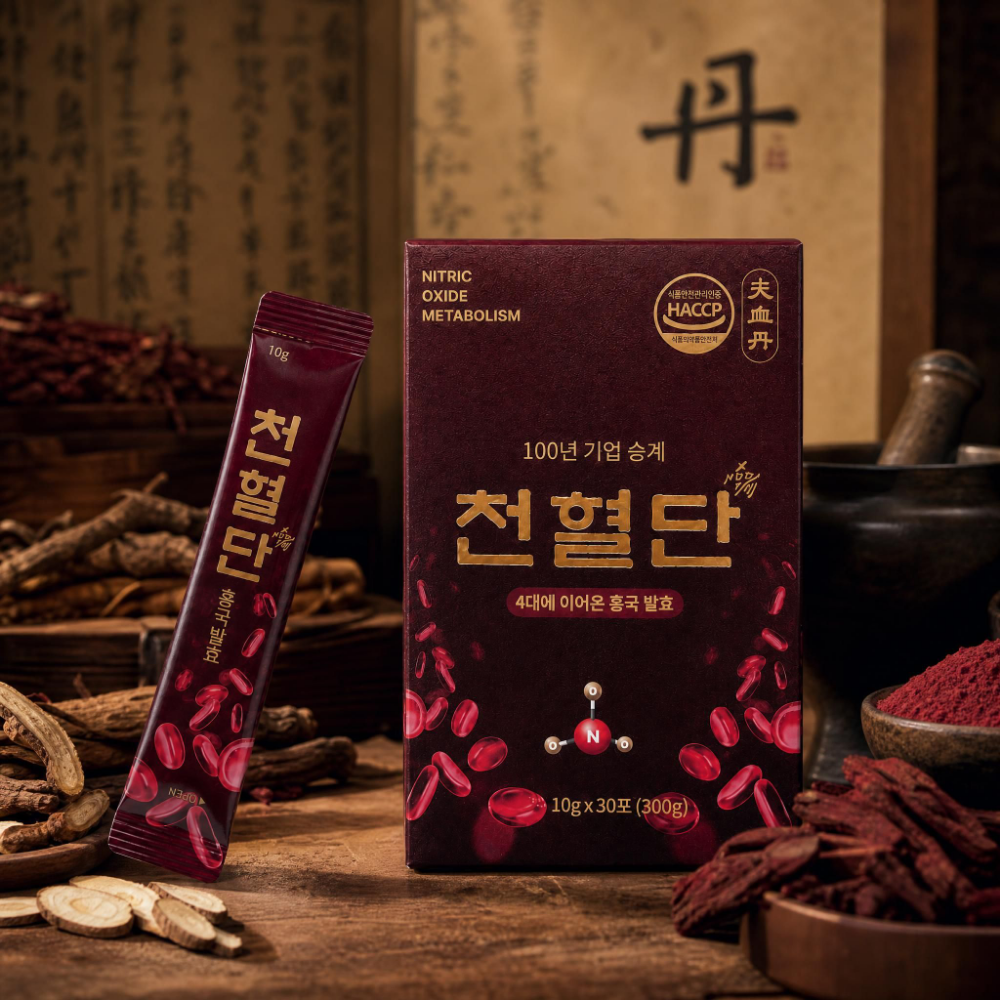 천혈단 제품